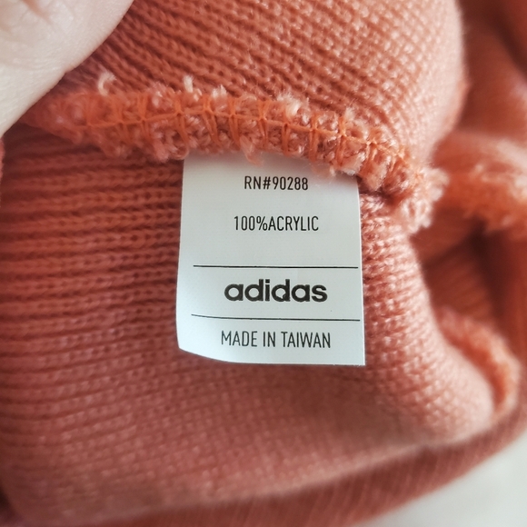 Adidas Beanie Orange Coral Color Adult OS - Picture 4 of 5